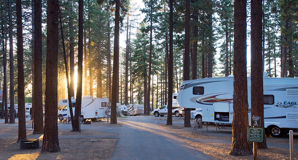 Zephyr Cove Campground Lake Tahoe 