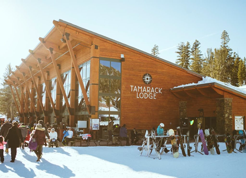 Tamarack Lodge at the base of Heavenly at Tahoe 