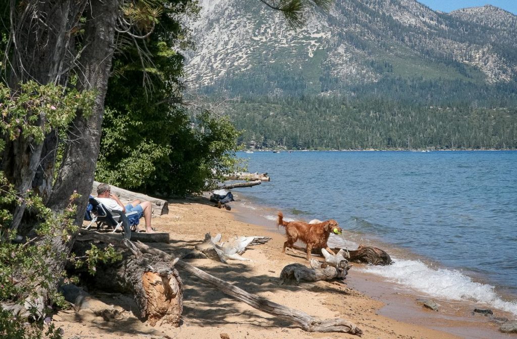 Kiva Beach in Lake Tahoe California