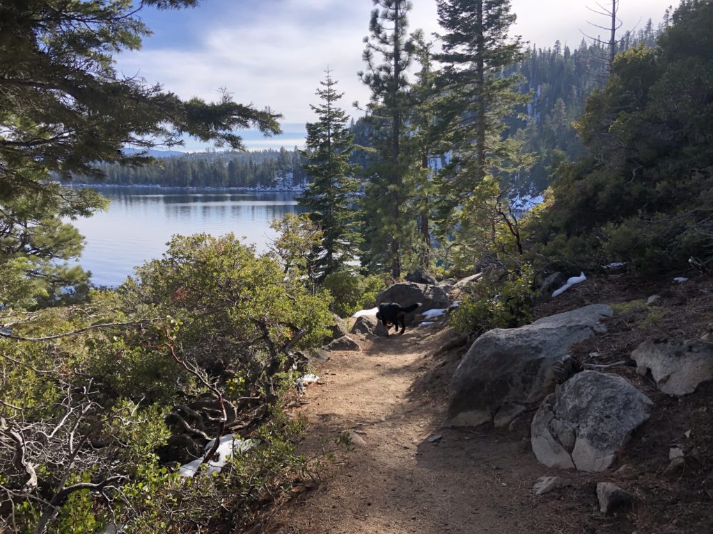 Rubicon Trail near Emerald Bay LAke Tahoe