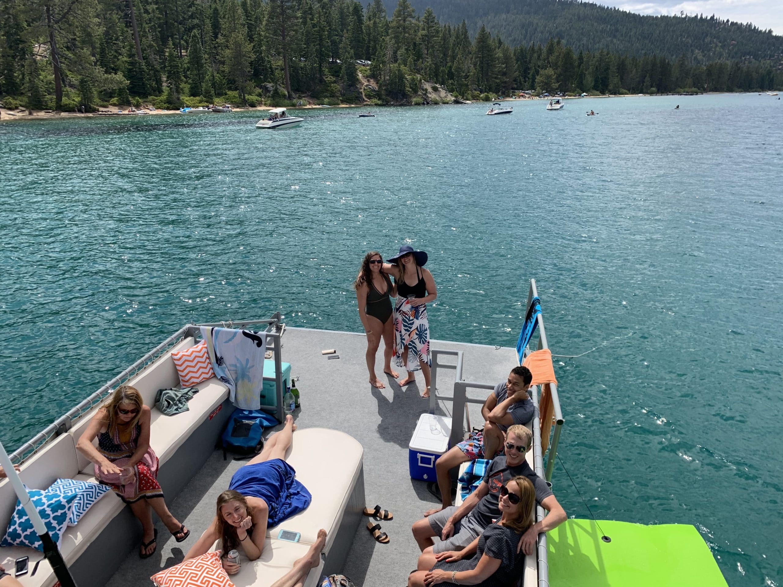 Party & Pontoon Boat Rentals on Lake Tahoe Epic Lake Tahoe