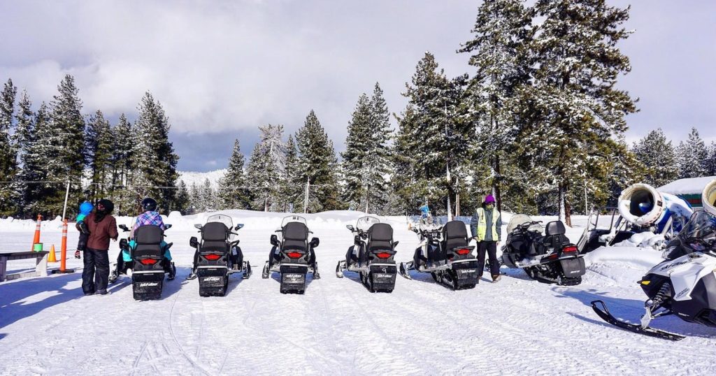 snowmobile tours tahoe