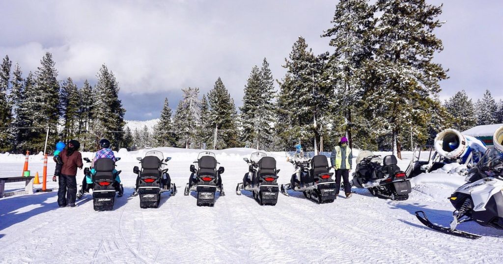 snowmobile tours california