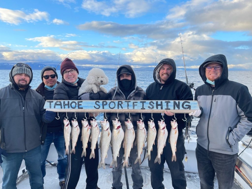 Tahoe Sportfishing winter fishing trip
