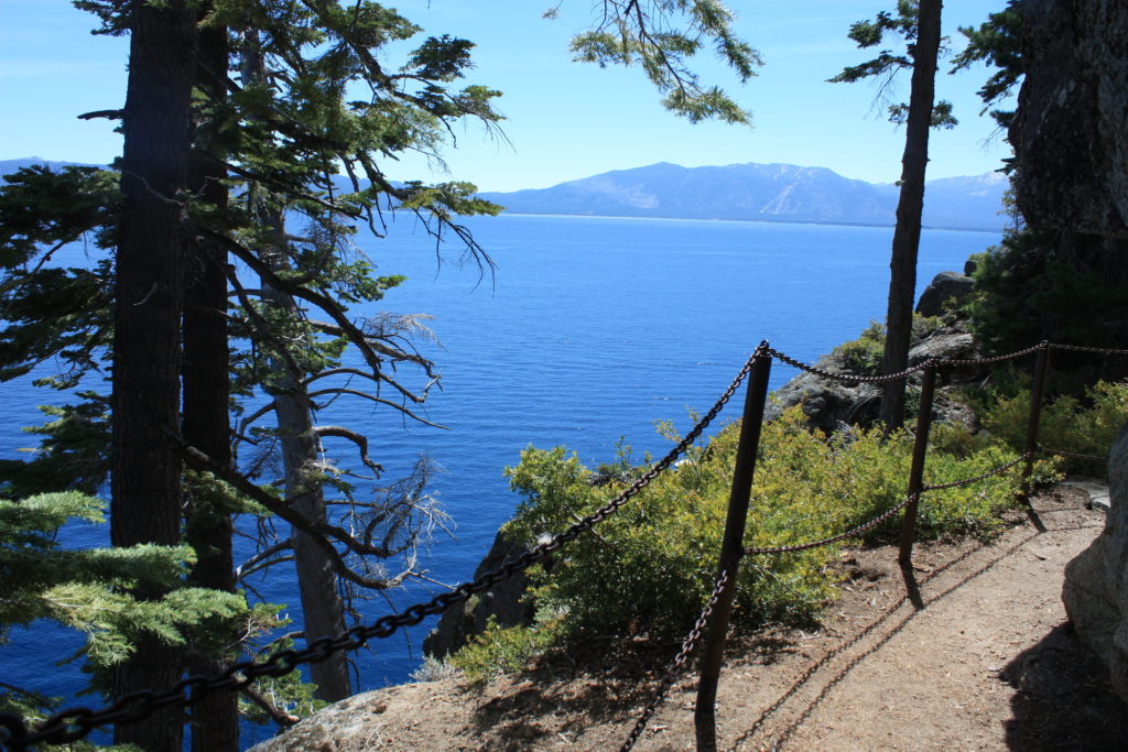 Rubicon Trail views in Lake Tahoe