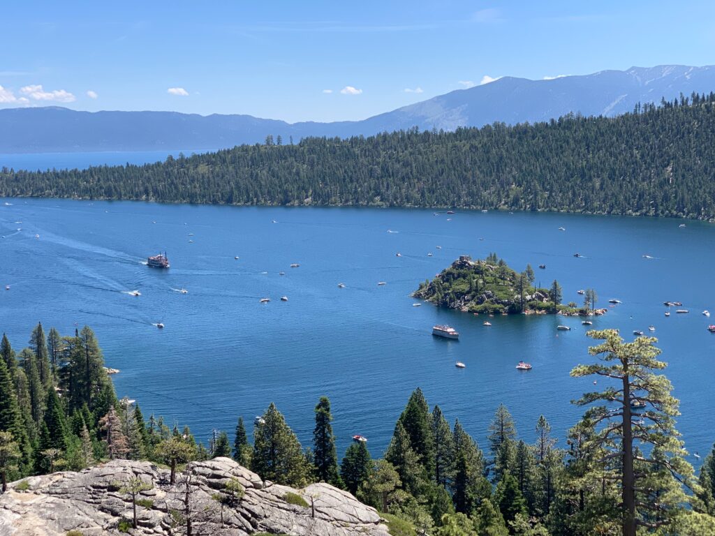 Emerald Bay Lake Tahoe boat tours