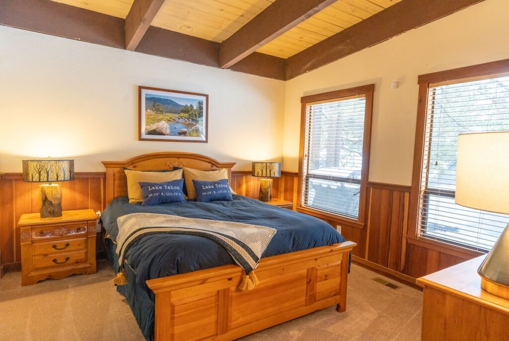 Lake Tahoe Rustic Bedroom