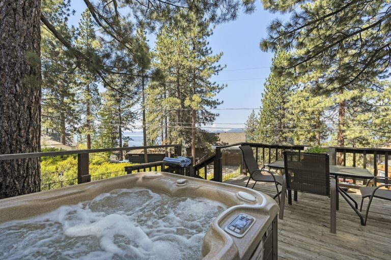 Vacation Rental With Lake VIew Hot Tub Lake Tahoe