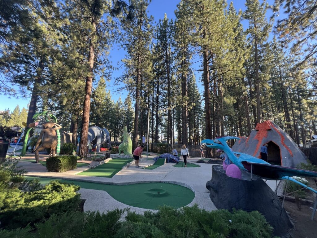 Magic Carpet Golf mini golf in South Lake Tahoe